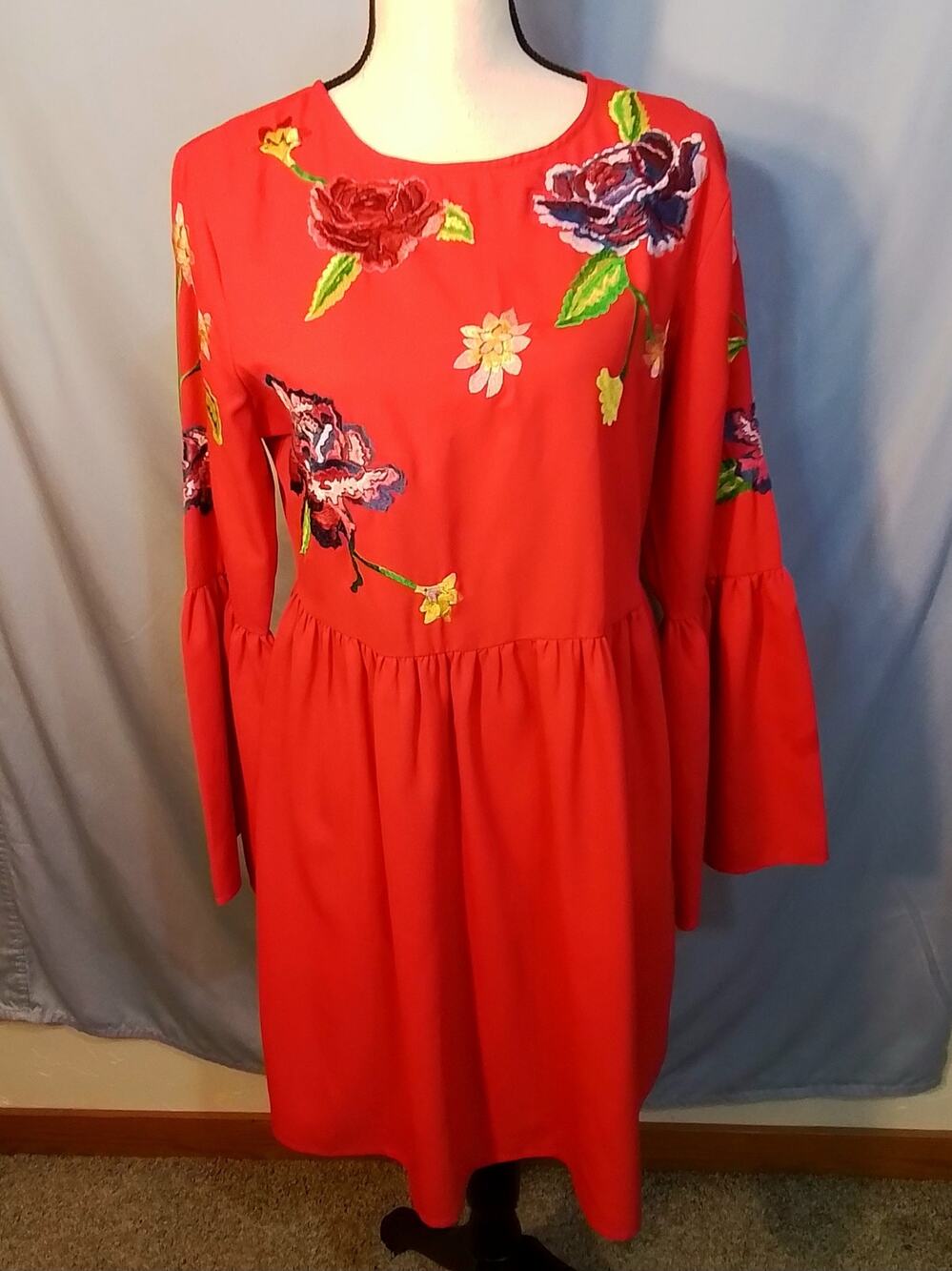 ASOS design red dress